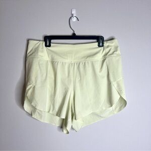 Athleta Women's Soft Yellow Athletic Shorts